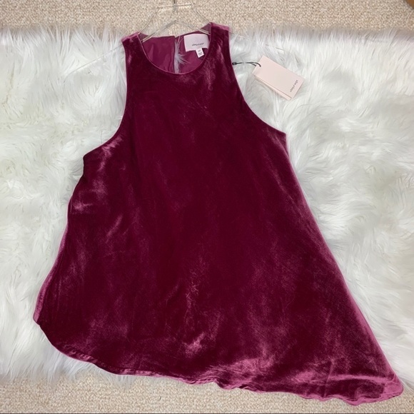 CINQ A Sept Velvet Dylan Asymmetrical Top XS - Picture 5 of 11